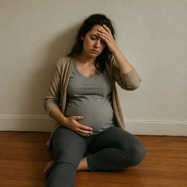 An expecting mother