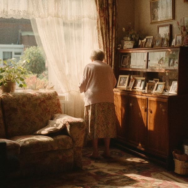 A senior citizen